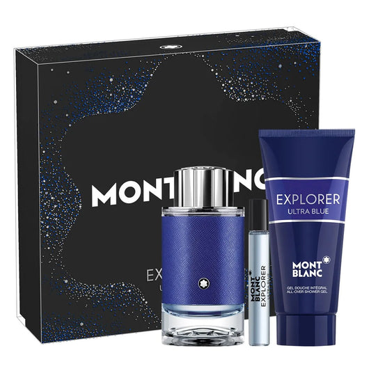 Montblanc Explorer Ultra Blue Eau de Parfum Spray Gift Set