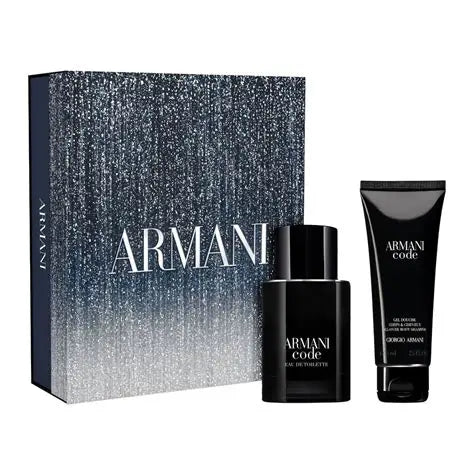 Giorgio Armani Code Gift Set: Eau de Toilette 50ml + Shower Gel 75ml