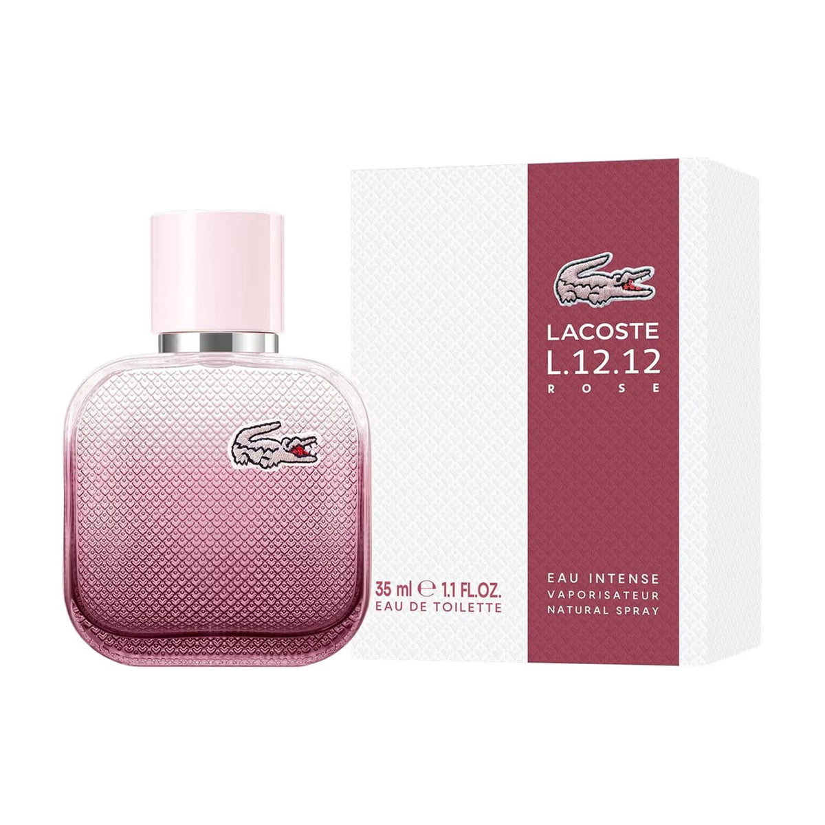 Lacoste L.12.12 Rose Eau Intense Eau de Toilette Spray