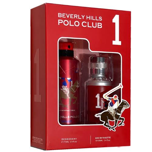 Beverly Hills Polo Club Mens Eau de Toilette Gift Set - One
