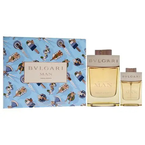 Bvlgari Man Terrae Essence Gift Set: Eau de Parfum 100ml + Eau de Parfum 15ml