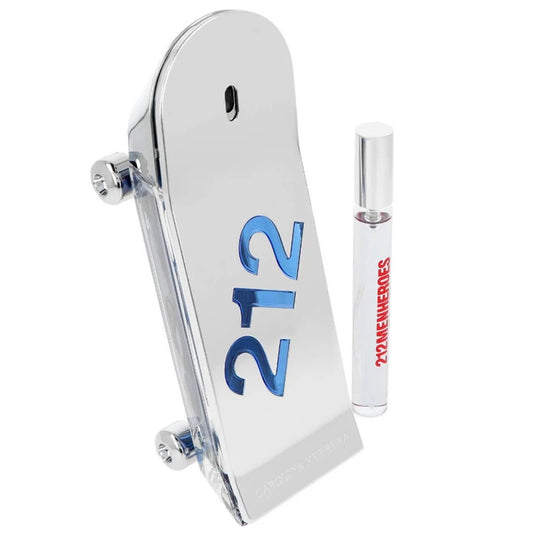 Carolina Herrera 212 Men Heroes Gift Set: Eau de Toilette 90ml + Eau de Toilette 10ml