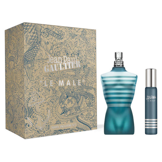 Jean Paul Gaultier Le Male Gift Set: Eau de Toilette 125ml + Eau de Toilette 20ml