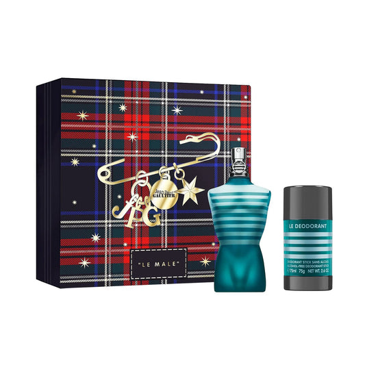 Jean Paul Gaultier Le Male Gift Set: Eau de Toilette 75ml + Deodorant Stick 75ml