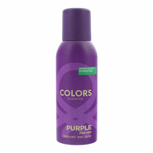 Benetton Colors Purple Woman Deodorant