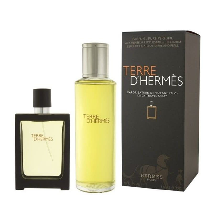 Hermes Terre D'Hermes Refillable Pure Perfume Spray / Refill