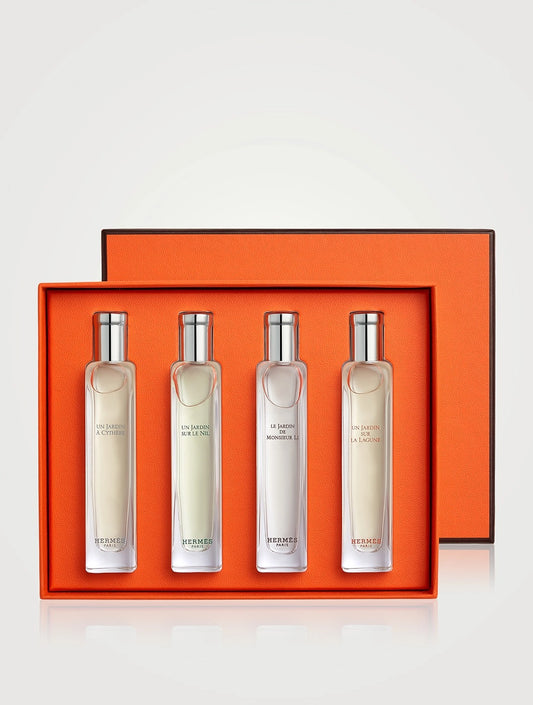 Hermes Les Jardins Mini Set: 4X15ml Eau de Toilette Spray