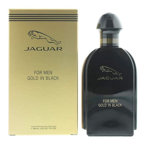 Jaguar Gold In Black Eau de Toilette Spray 100ml