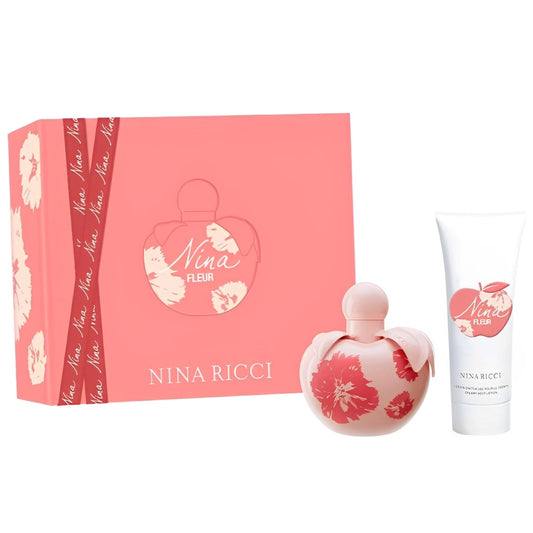 Nina Ricci Nina Fleur Gift Set: Eau de Toilette 80ml + Body Lotion 75ml