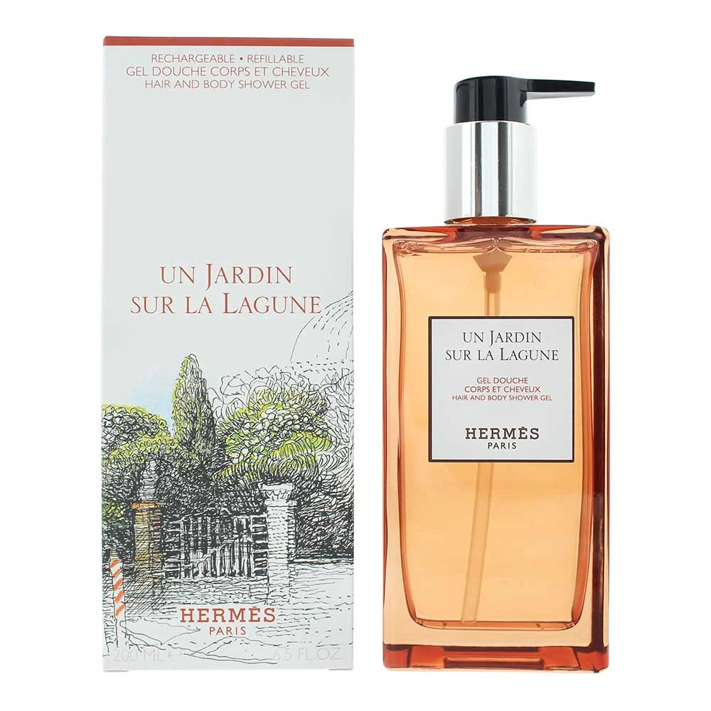 Hermès Un Jardin Sur La Lagune Hair And Body Shower Gel 200ml