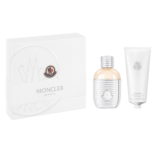 Moncler Pour Femme Gift Set: Eau de Parfum 60ml + Body Cream 100ml