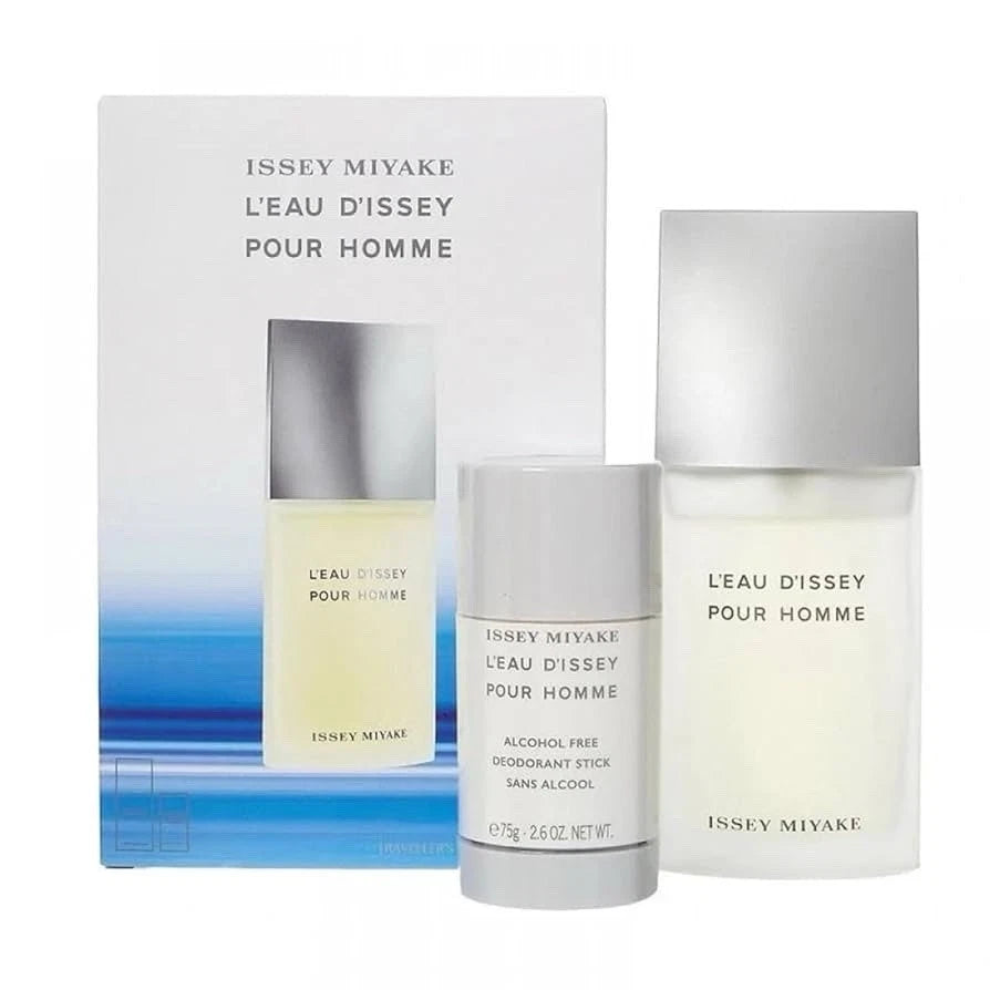 Issey Miyake L'Eau d'Issey Pour Homme 75ml EDT Spray / 75g Deodorant Stick
