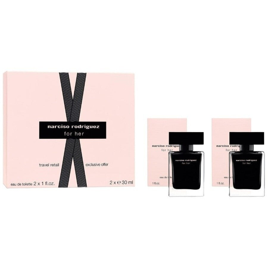 Narciso Rodriguez For Her Gift Set: Eau de Toilette 2 x 30ml