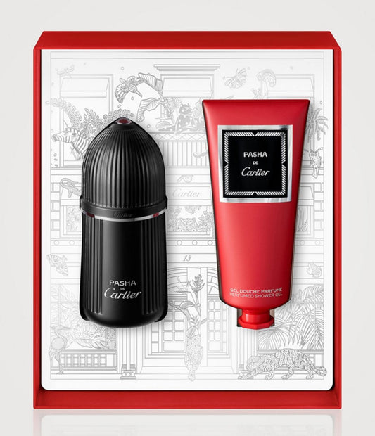 Cartier Pasha De Cartier Edition Noire Men Eau de Toilette Gift Set