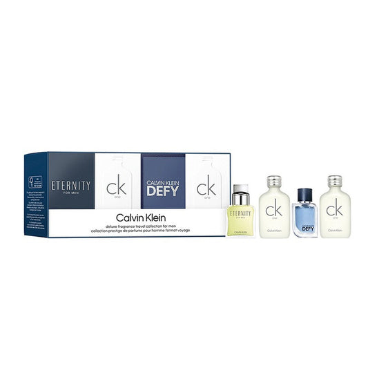 Calvin Klein Men's Gift Set: CKOne EDT 10mlx2 + Defy EDT 5ml + Eternity EDT 10ml
