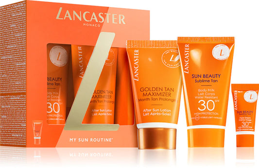 Lancaster Sun Care My Sun Routine Trio Set