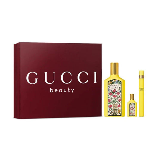 Gucci Flora Gorgeous Orchid Gift Set: Eau de Parfum 100ml + Eau de Parfum 10ml + Eau de Parfum 5ml