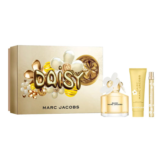 Marc Jacobs Daisy Gift Set: Eau de Toilette 100ml + Eau de Toilette 10ml + Body Lotion 75ml