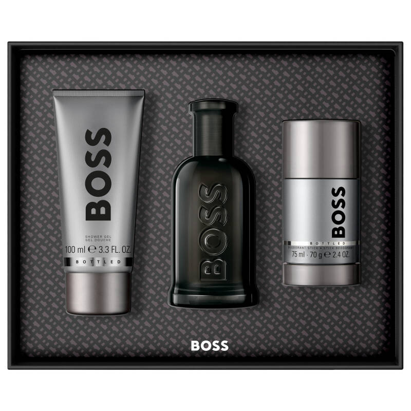 Hugo Boss Boss Bottled Parfum + Shower Gel + Deodorant Stick
