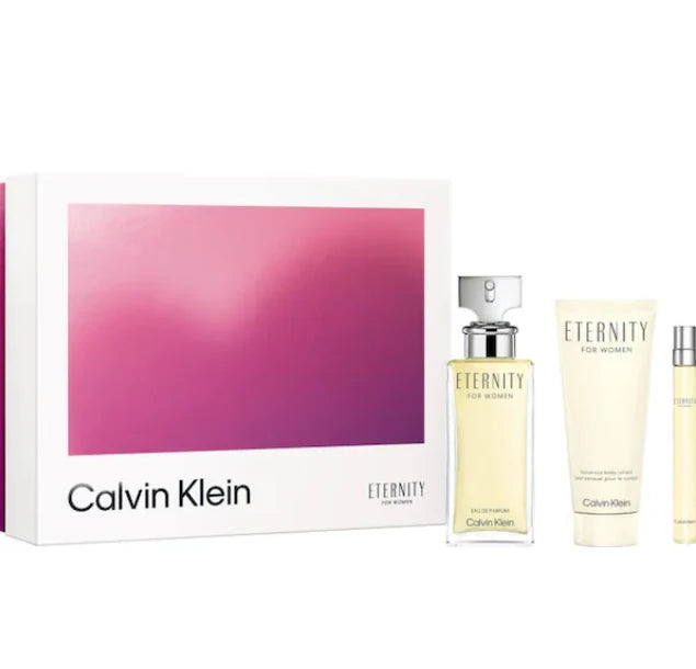 Calvin Klein Eternity Eau de Parfum Spray + Body Lotion + Eau de Parfum Spray