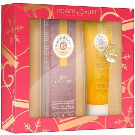 Roger & Gallet Bois d'Orange 30ml Fragrant Wellbeing Water & 50ml Shower Gel