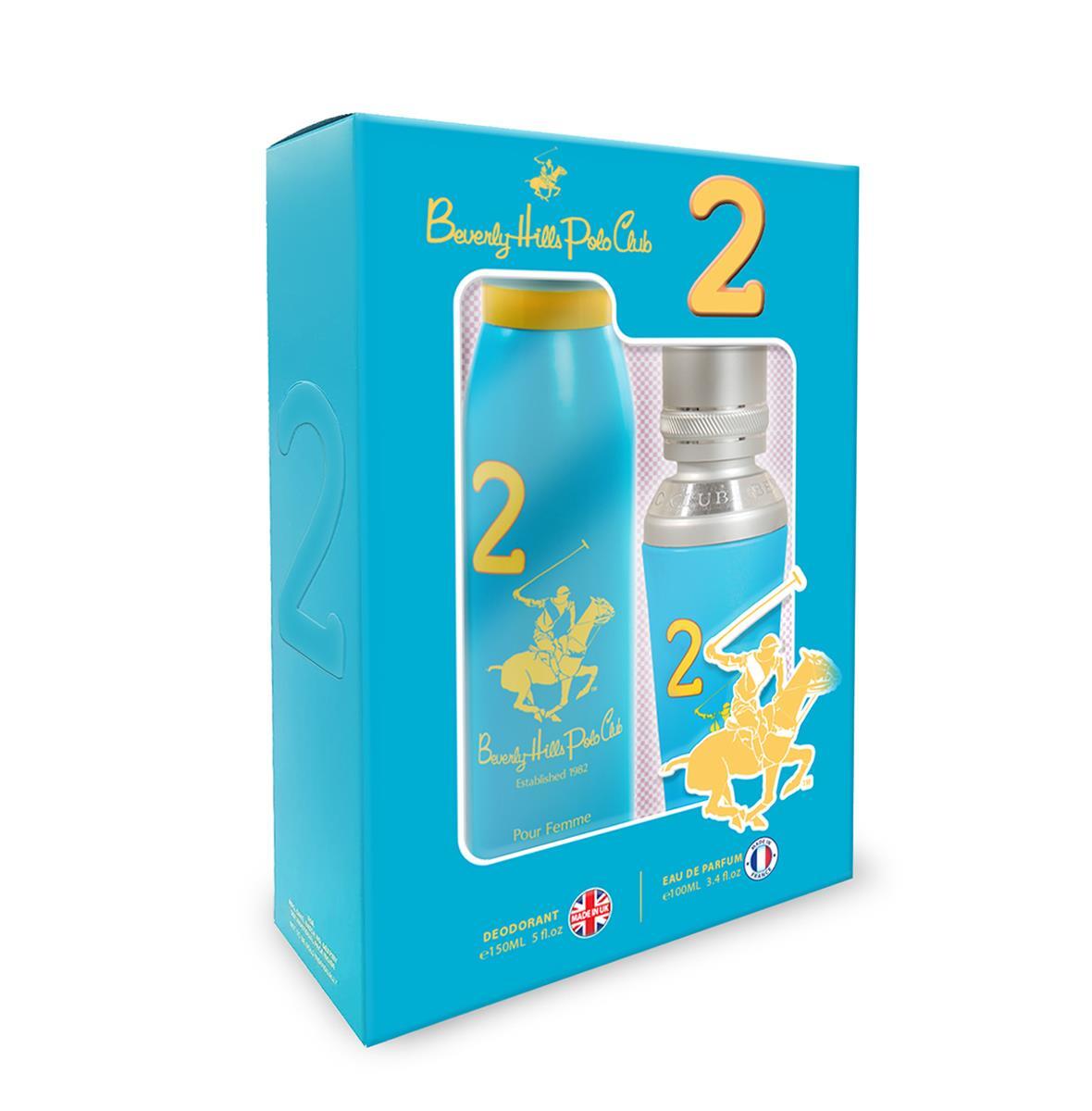 Beverly Hills Polo Club Ladies Eau de Parfum - Two Gift Set