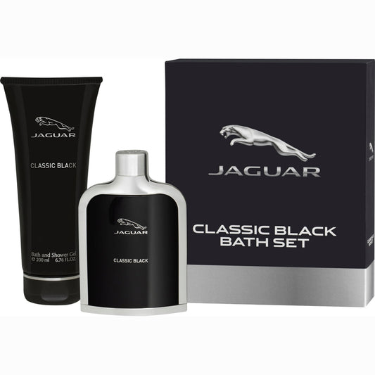 Jaguar Classic Black Gift Set: Eau de Toilette 100ml + Shower Gel 200ml