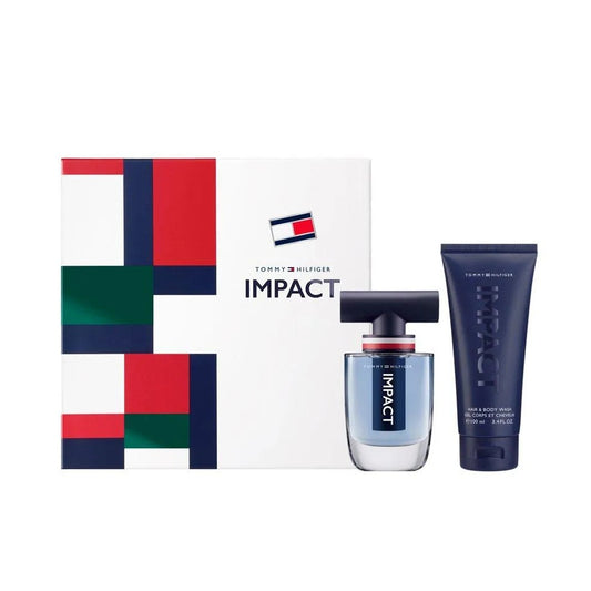 Tommy Hilfiger Impact Gift Set: Eau de Toilette 50ml + Body Wash 100ml