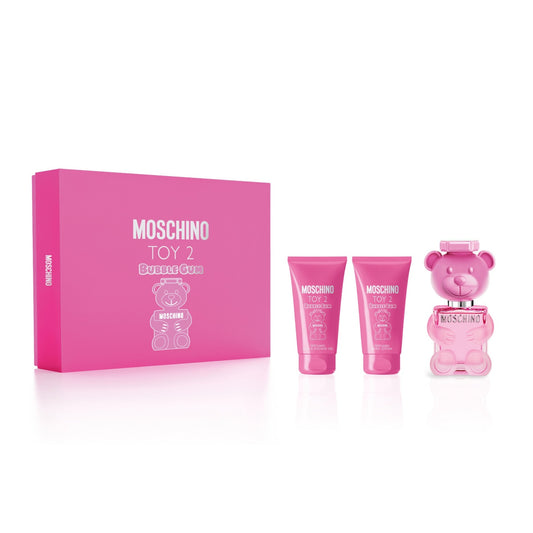 Moschino Toy 2 Bubblegum Gift Set: Eau de Toilette 50ml + Body Lotion + Bath & Shower Gel