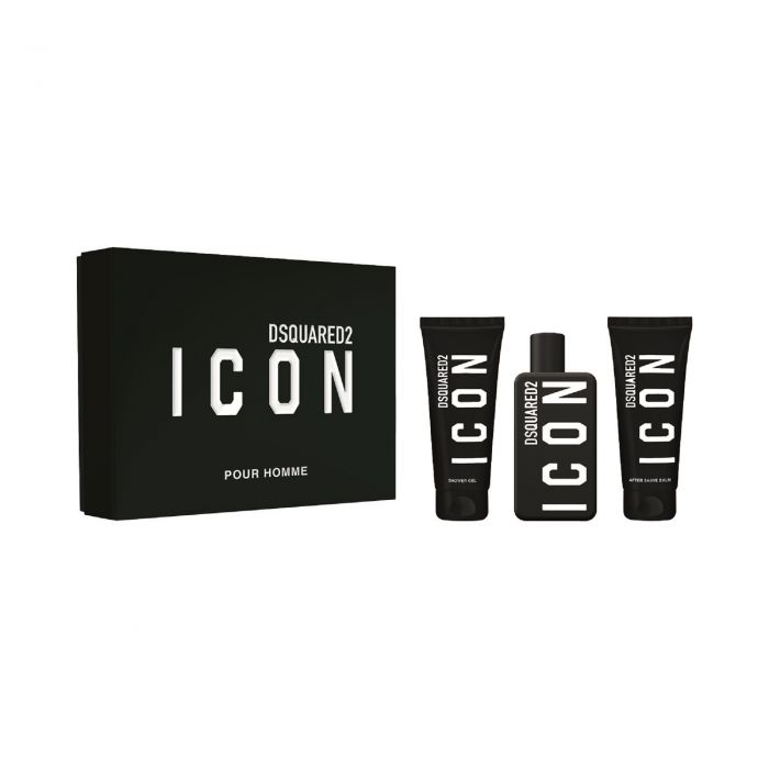 Dsquared 2 Pour Homme Gift Set: Eau de Parfum 100ml + Shower Gel 100ml + Aftershave Balm 100ml