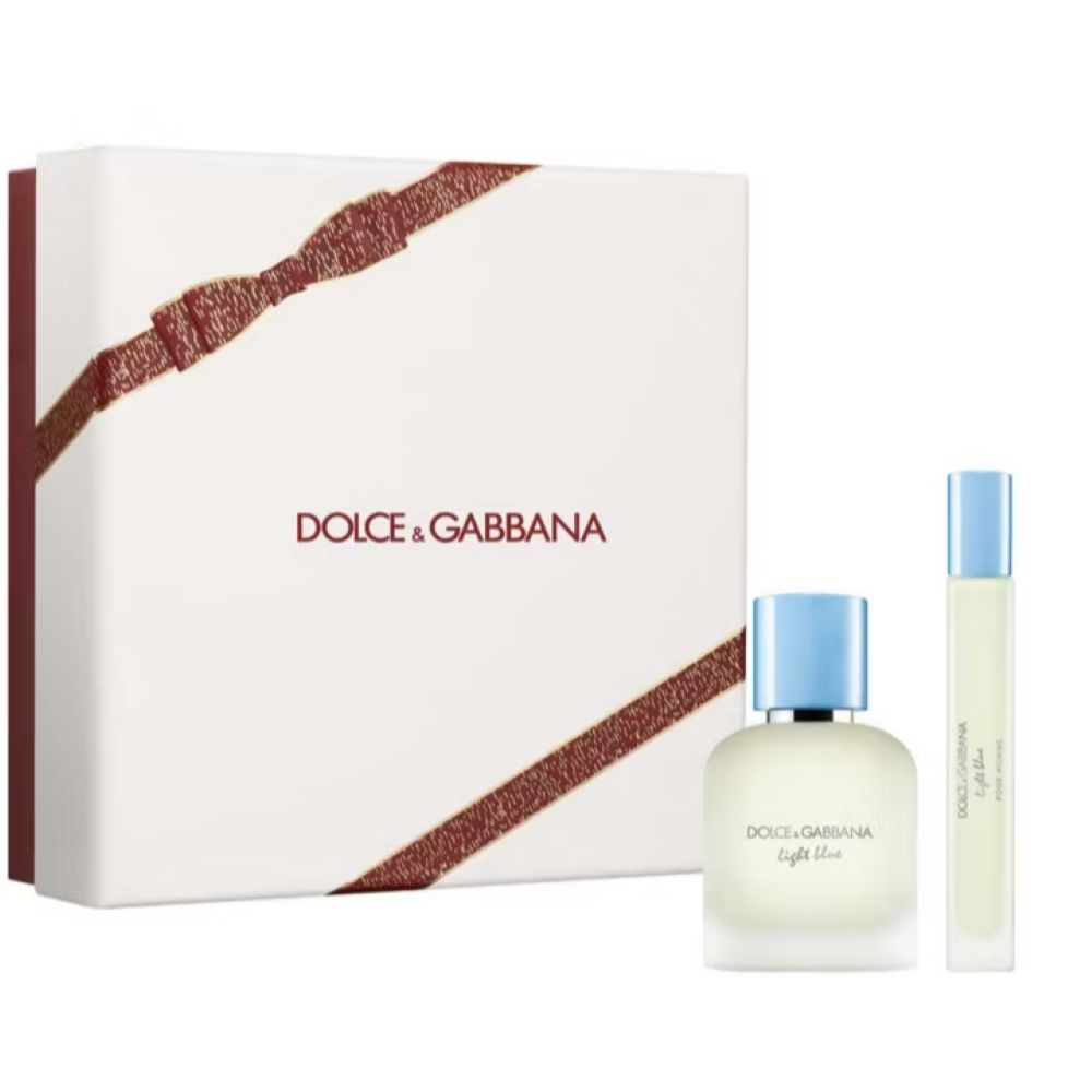 Dolce & Gabbana Light Blue Pour Homme Eau de Toilette Spray Gift Set