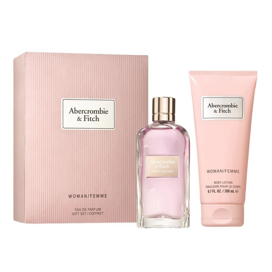Abercrombie & Fitch First Instinct for Her Gift Set: Eau de Parfum 100ml + Body Lotion 200ml