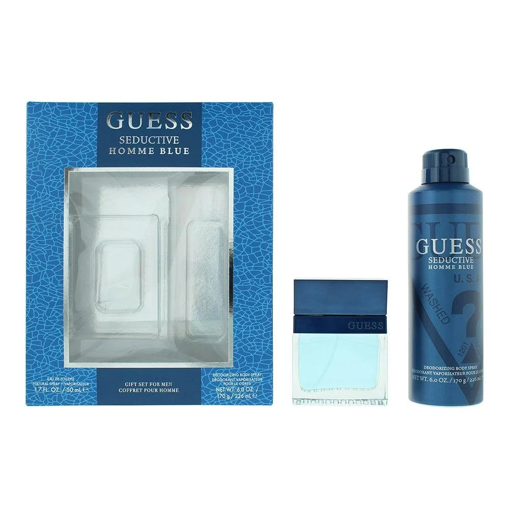 Guess Seductive Homme Blue Eau de Toilette Gift Set