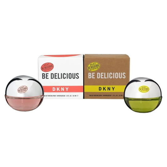 DKNY Be Delicious Gift Set: Eau de Parfum 30ml + Be Delicious Fresh Blossom Eau de Parfum 30ml
