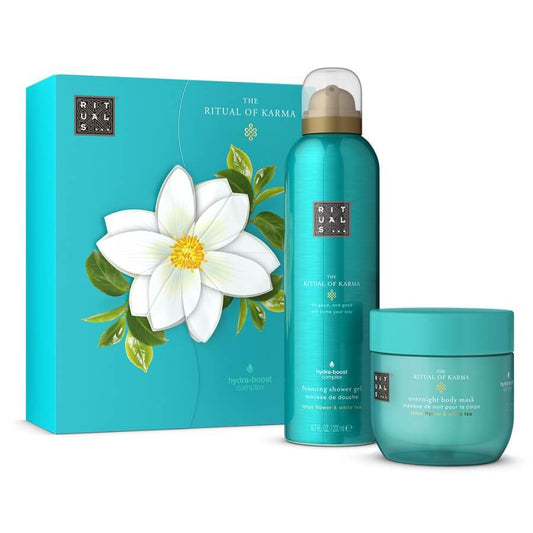 Rituals The Ritual of Karma Gift Set: Overnight Body Mask 125ml + Foaming Shower Gel 200ml