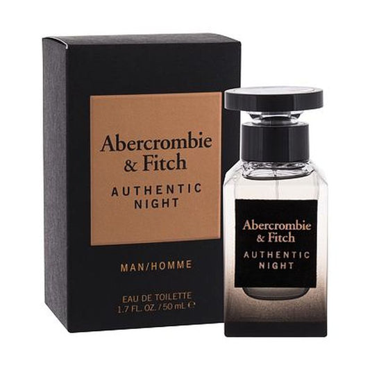 Abercrombie & Fitch Authentic Night Man Eau de Toilette Spray 50ml 