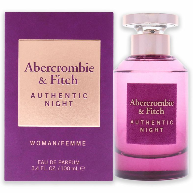 Abercrombie & Fitch Authentic Night Woman 100ml EDP Spray  