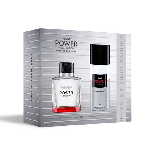 Antonio Banderas Power Of Seduction Eau de Toilette 100ml & Deodorant Spray 150ml Gift Set