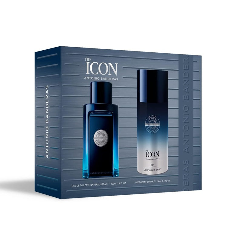 Antonio Banderas The Icon Eau de Toilette 100ml & Deodorant Spray 150ml Gift Set