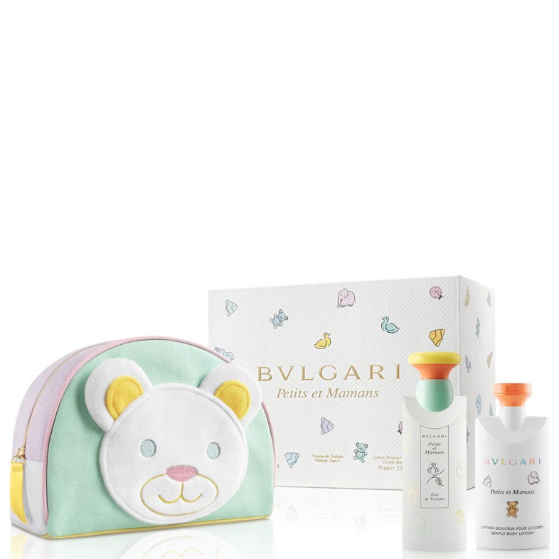 Bulgari Petits et Mamans 100ml EDT Spray, 75ml Body Lotion & Gift Bag Gift Set