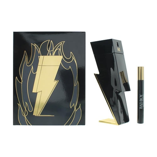 Carolina Herrera Bad Boy Gift Set 100ml Eau de Toilette + 10ml Travel Spray