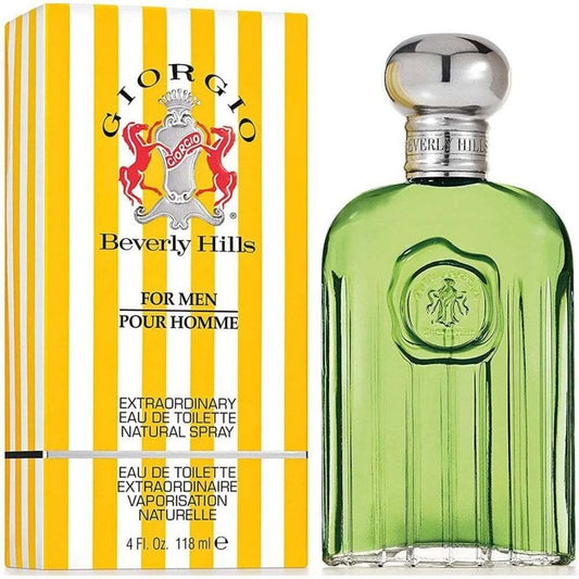 Giorgio Beverly Hills Yellow Pour Homme 118ml EDT Spray  