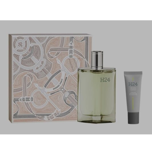 Hermes H24 100ml EDP Spray & 20ml Hydrating & Energising Face Moisturiser Gift Set