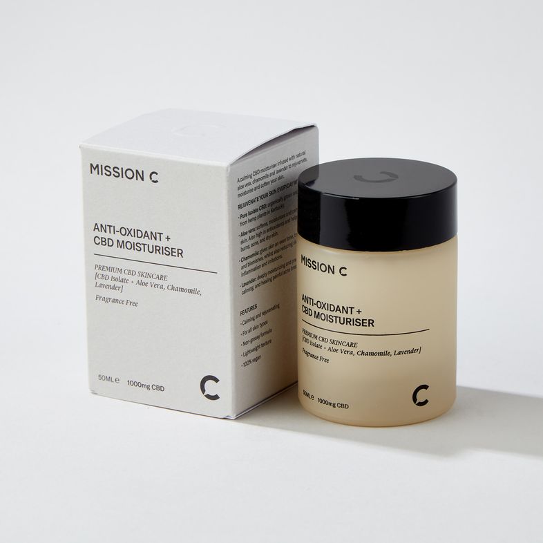 Mission C Antioxidant + CBD (1000mg) Moisturiser