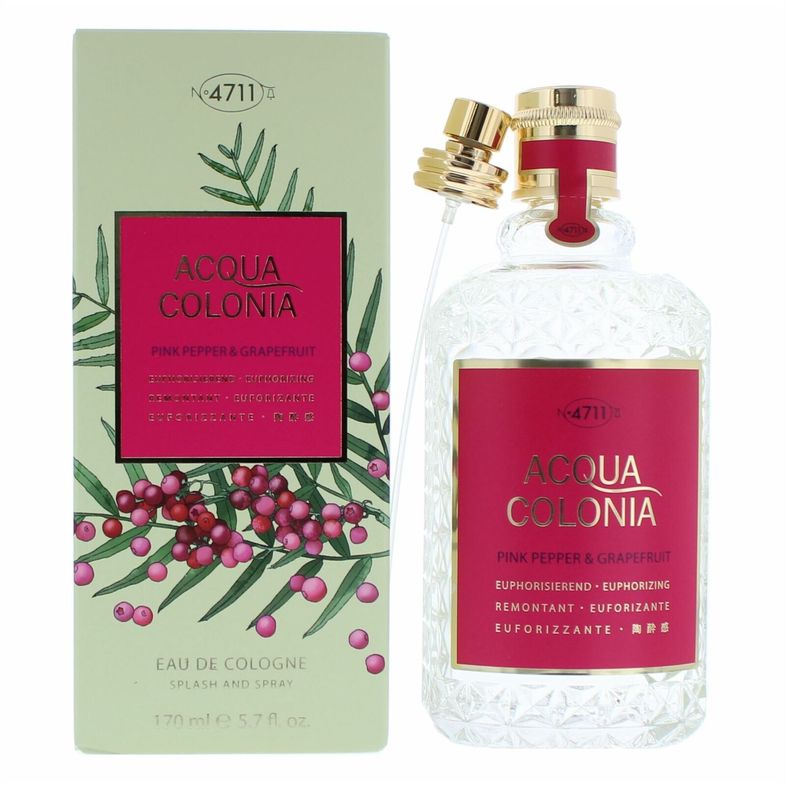 4711 Acqua Colonia Pink Pepper & Grapefruit Eau de Cologne 170ml Splash & Spray