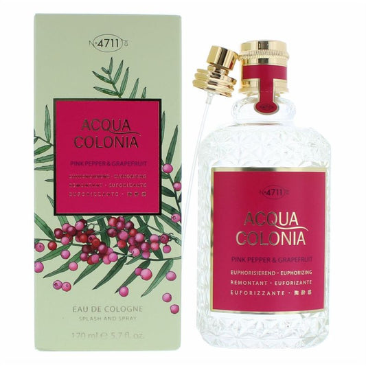 4711 Acqua Colonia Pink Pepper & Grapefruit Eau de Cologne 170ml Splash & Spray