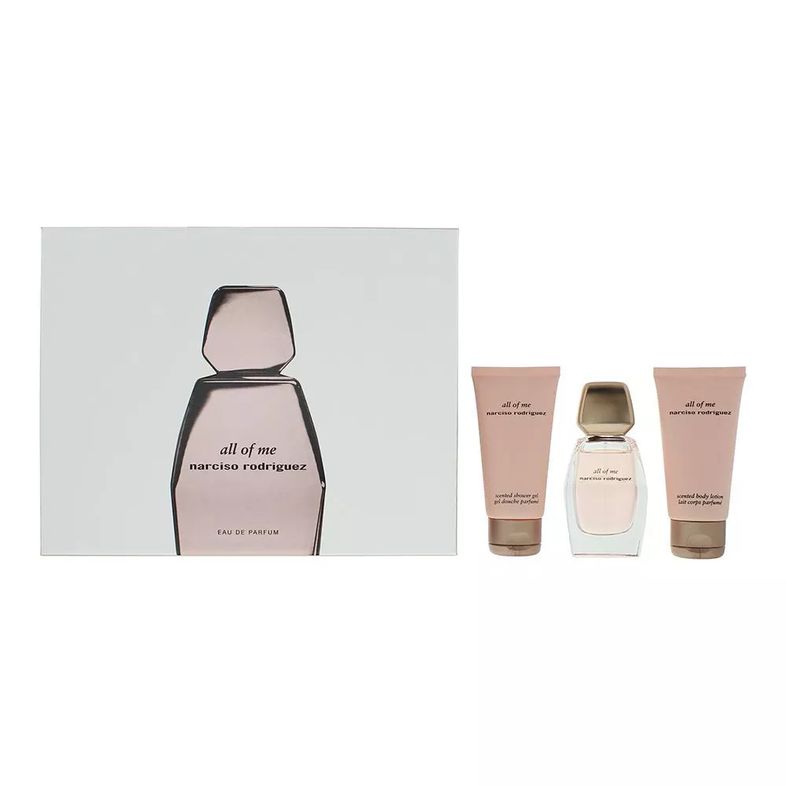 Narciso Rodriguez All Of Me Gift Set 50ml EDP, 50ml Body Lotion & 50ml Shower Gel