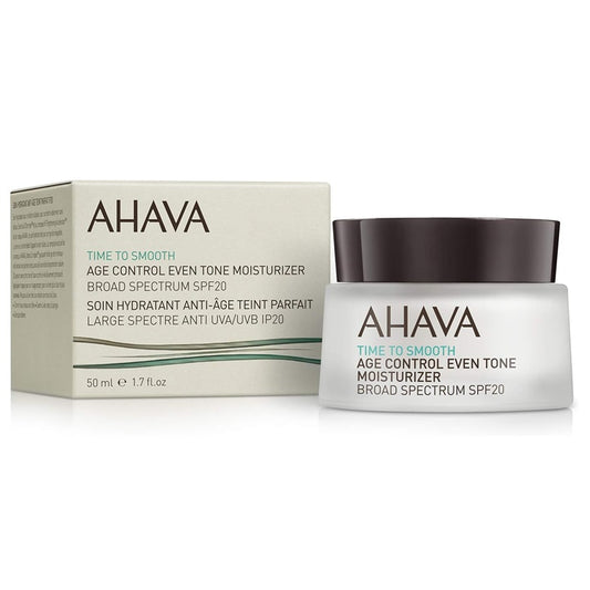 Ahava Time To Smooth Age Control Even Tone Spf 20 Moisturiser 50ml