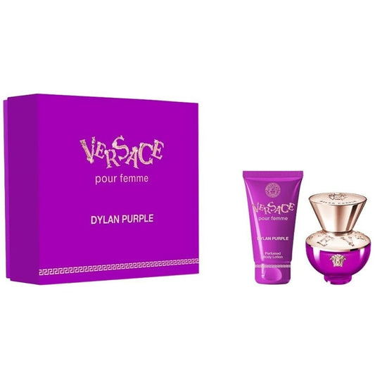 Versace Dylan Purple Pour Femme Eau de Parfum 30ml & Body Lotion 50ml Gift Set