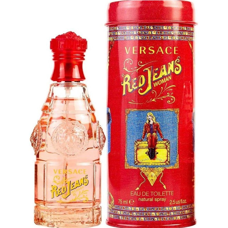 Versace Red Jeans Eau De Toilette 75ml